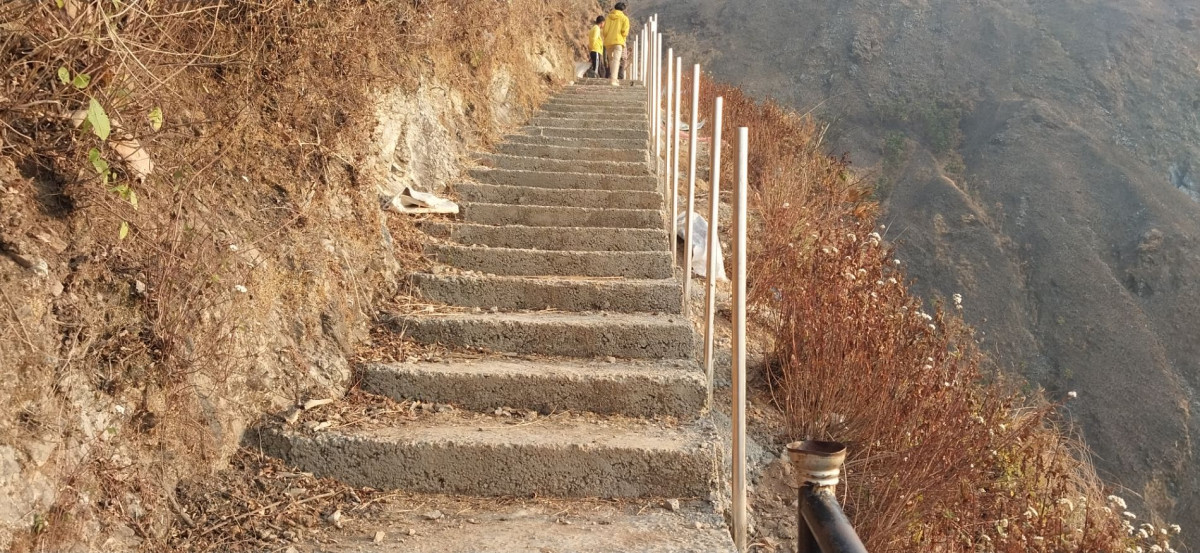 पदयात्राको गन्तव्य बन्दै देवचुली डाँडा