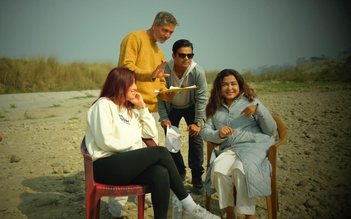चलचित्र ‘फ्रेन्च किस’मा रेखा थापाको इन्ट्री